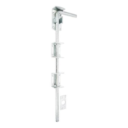 Iron Drop Bolt 18" Zinc