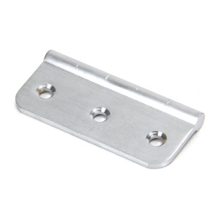 Satin Chrome 3" Dummy Butt Hinge (Single)