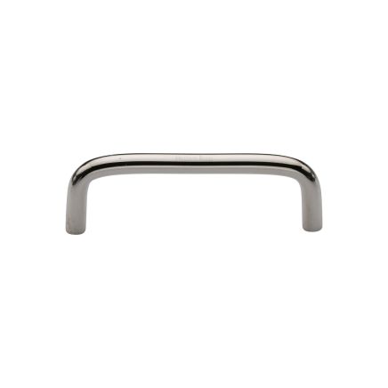 Heritage Brass Cabinet Pull Wire Design 96mm CTC Polished Nickel Finish
