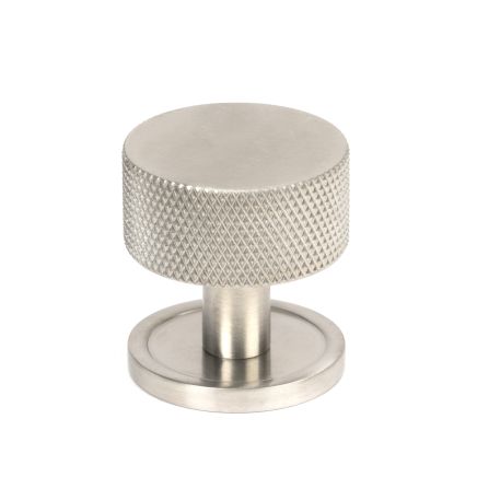 Satin SS (304) Brompton Cabinet Knob - 32mm (Plain)