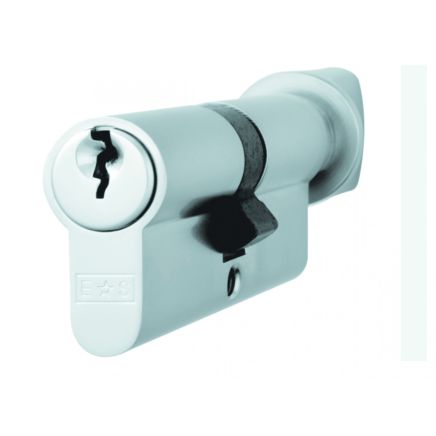 Euro Cylinder And Turn - Polished Chrome