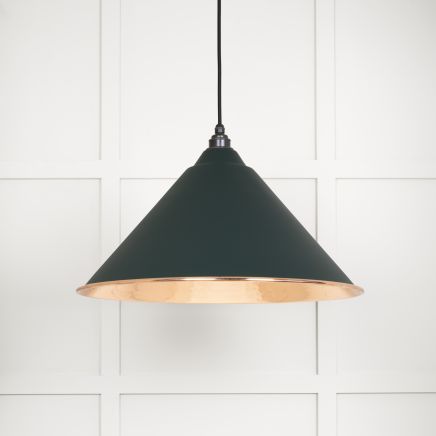 Hammered Copper Hockley Pendant in Dingle