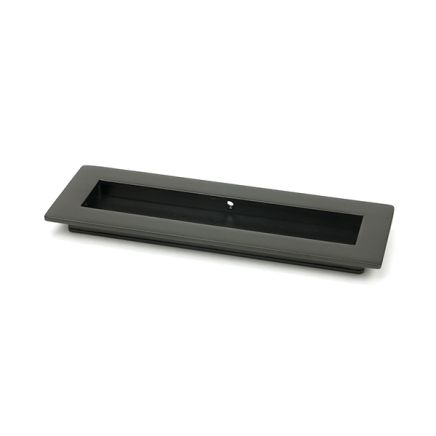 Aged Bronze 175mm Plain Rectangular Pull