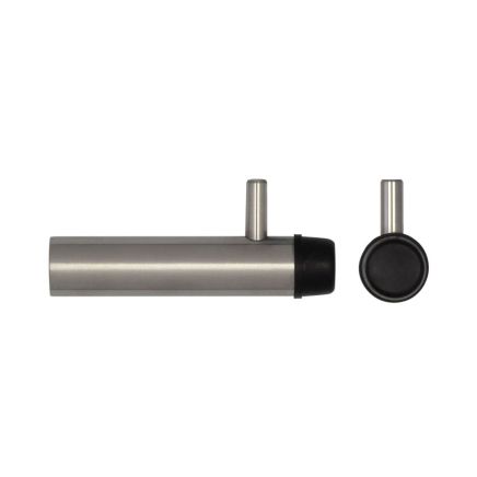 Buffered Hat & Coat Hook 75mm Satin Stainless Steel - By Frelan Hardware - JSS669