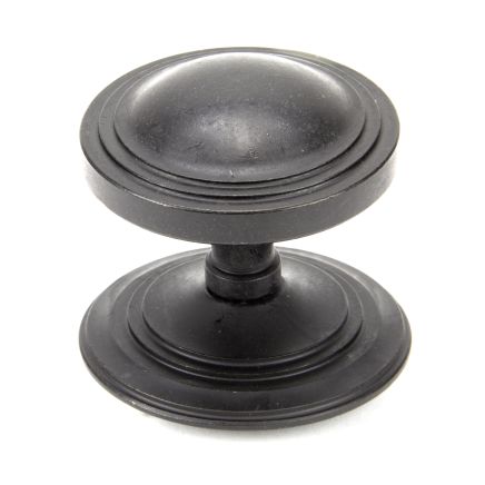 External Beeswax Art Deco Centre Door Knob