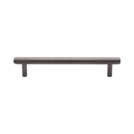 Heritage Brass Cabinet Pull Complete Knurl Design 128mm CTC Matt Bronze finish
