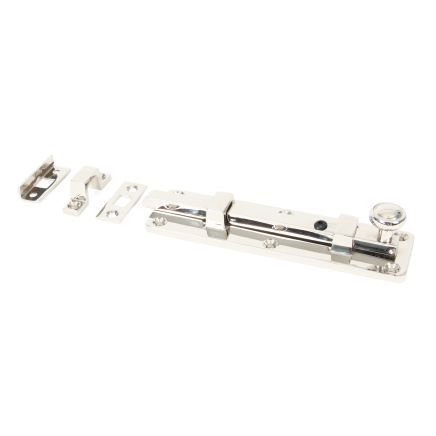 Polished Nickel 6" Universal Bolt