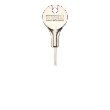 Zoo Hardware Fulton and Bray 2.5mm Hex Key (fitch fastener) - Nickel