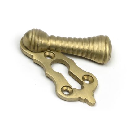 Satin Brass Beehive Escutcheon