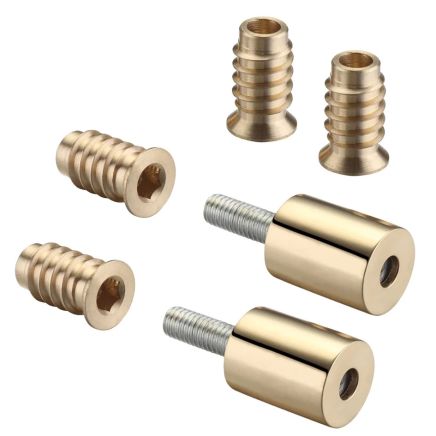 Zoo Hardware Sash Stop 19mm - Bulk Packed - Brass