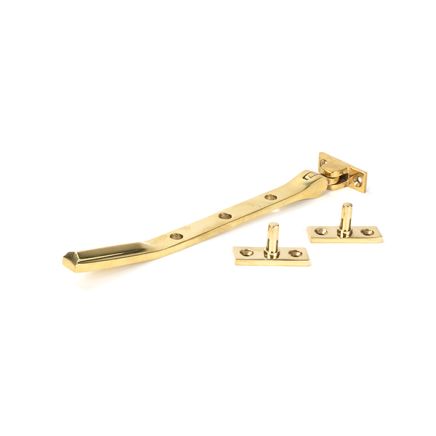 Polished Brass Art Deco 8" Stay
