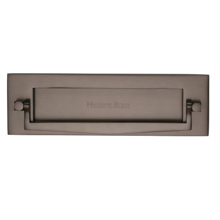 Heritage Brass Postal Knocker Matt Bronze finish