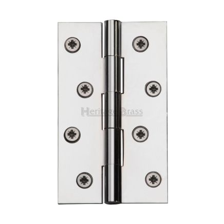 Heritage Brass Hinge Brass 4" x 2 3/8" Polished Chrome finish