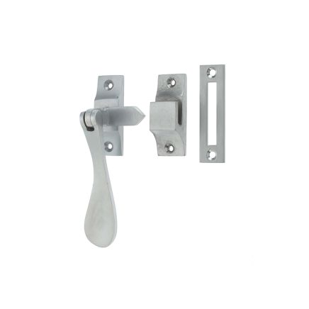 Jedo Victorian Casement Fasteners 105mm Satin Chrome - By Frelan Hardware - JV45RSC