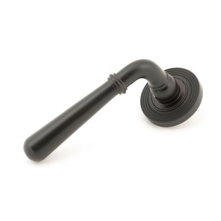 Aged Bronze Newbury Lever on Rose Set (Beehive) - Unsprung