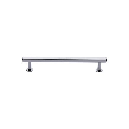 Heritage Brass Cabinet Pull Hexagon Design with 16mm Rose 96mm CTC Polished Chrome finish