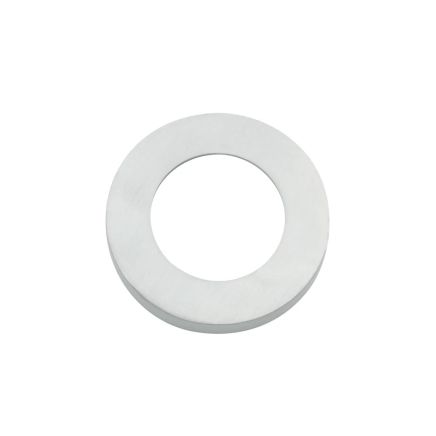 Zoo Hardware Spare round rose - Satin Chrome
