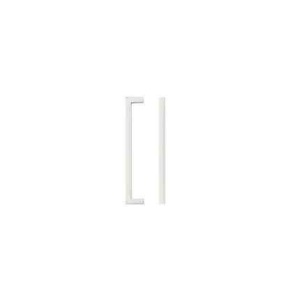 Zoo Hardware Square Block Cabinet handle 160mm CTC Brushed Nickel Finish