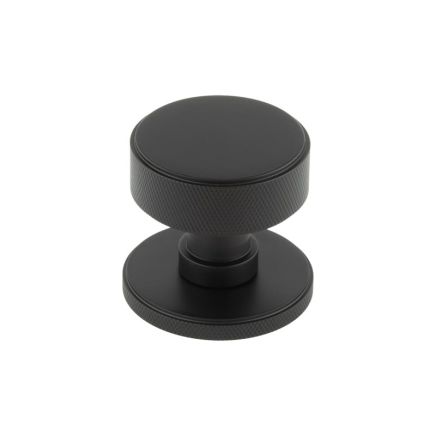 Burlington Westbourne Mortice Door Knob Black - By Frelan Hardware - BUR102MB