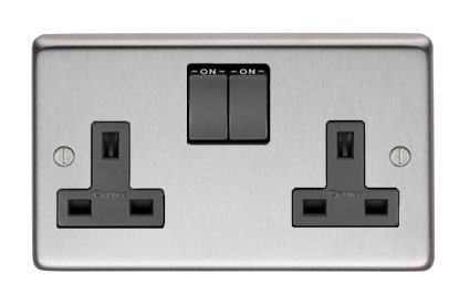 SSS Double 13 Amp Switched Socket