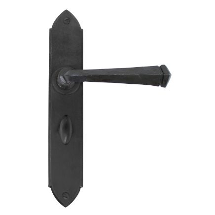 Beeswax Gothic Lever Bathroom Set
