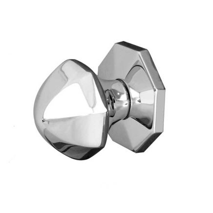 Jedo Bayswater Centre Door Knobs 65mm Polished Chrome - By Frelan Hardware - JV49PC