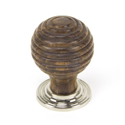 Rosewood and PN Beehive Cabinet Knob 35mm
