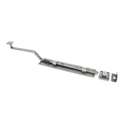 Pewter 10" French Door Bolt