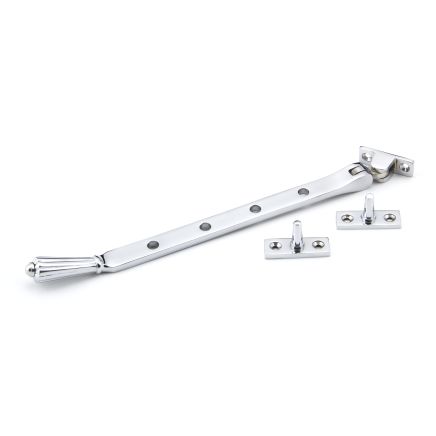 Polished Chrome 10" Hinton Stay