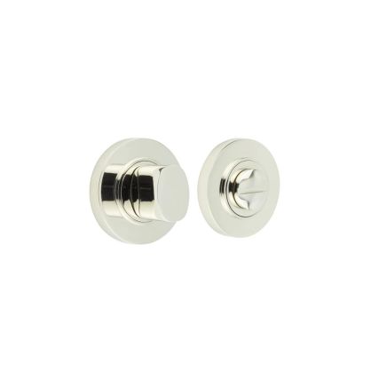 Burlington Turns & Releases Inner 3 Plain Rose Polished Nickel - By Frelan Hardware - BUR-81PN-50PN