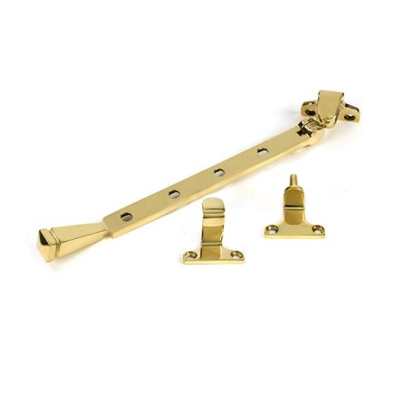 Polished Brass 10" Avon Stay (Steel Window)