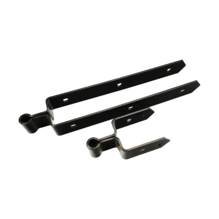 Field Gate Kit - Adjustable 18" - 450mm Black