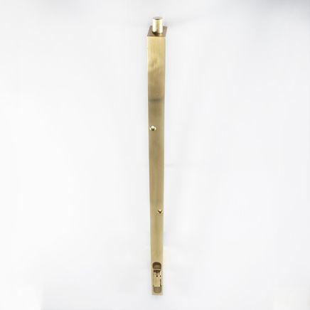 Lever Action Flush Bolt 457mm - Polished Brass