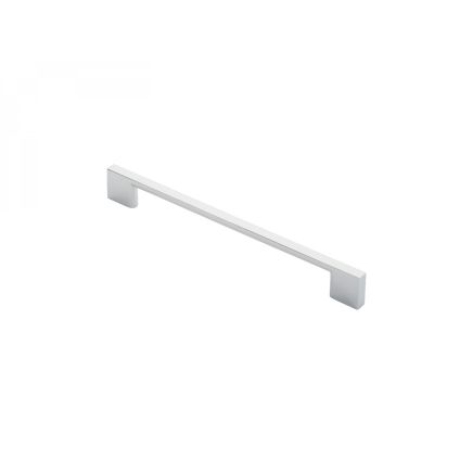 Slim D Handle 220mm  - Polished Chrome