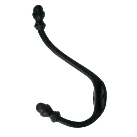 Black 6 1/2" Hat & Coat Hook