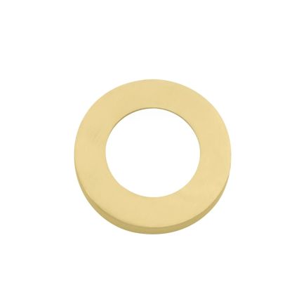 Zoo Hardware Spare round rose - Favo Satin Brass