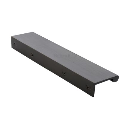 Heritage Brass EPTR Edge Pull Cabinet Handle 200mm Matt Bronze finish