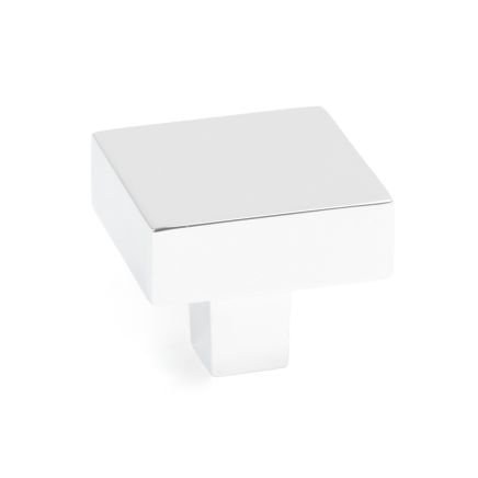 Polished Chrome Albers Cabinet Knob - 35mm