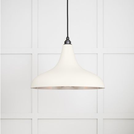 Smooth Nickel Frankley Pendant in Teasel
