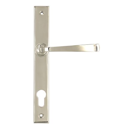 Polished Nickel Avon Slimline Lever Espag. Lock Set