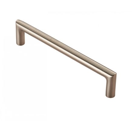 Stainless Steel Solid Mitred Pull Handle - Satin Stainless Steel