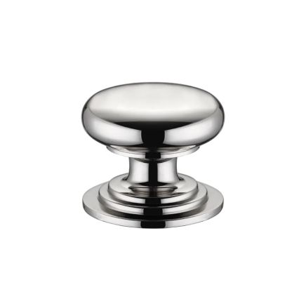 Zoo Hardware Victorian Cupboard Knob 45mm dia. - Nickel
