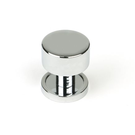 Polished Chrome Kelso Cabinet Knob - 25mm (Plain)