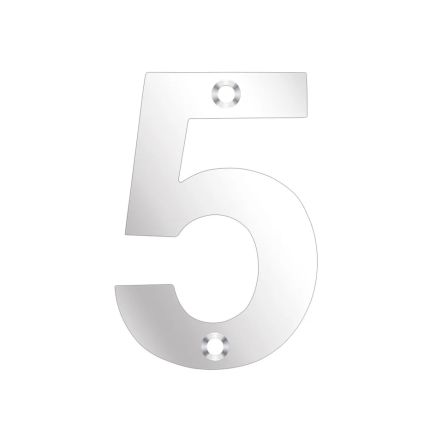 Zoo Hardware Numerals - Stainless Steel