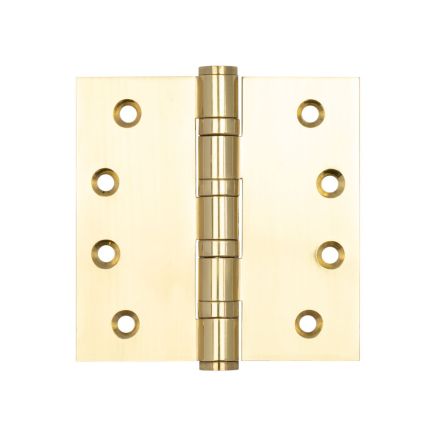 Ball Bearing Hinges 102x102x3mm Polished Brass - By Frelan Hardware - J9051PB