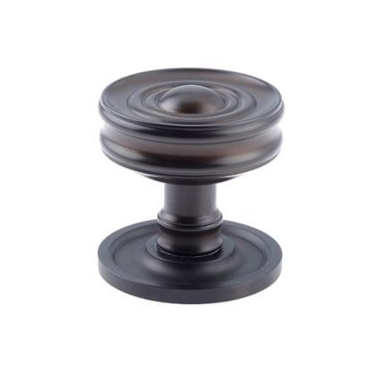 Burlington Bloomsbury Mortice Door Knob Dark Bronze - By Frelan Hardware - BUR101DB