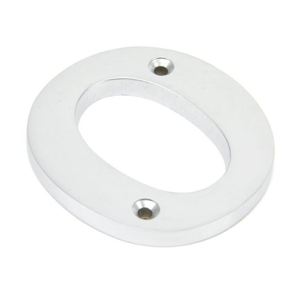 Satin Chrome Letter O
