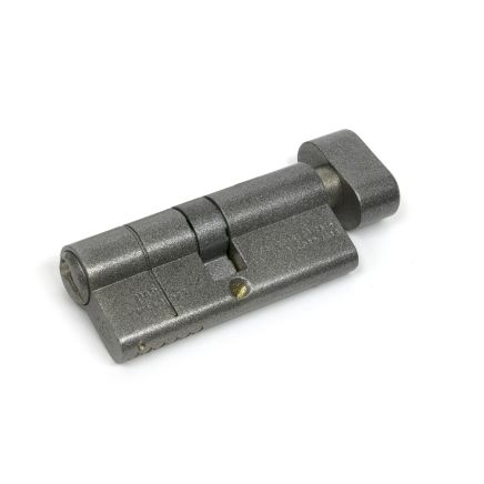 Pewter 35/35 5pin Euro Cylinder/Thumbturn