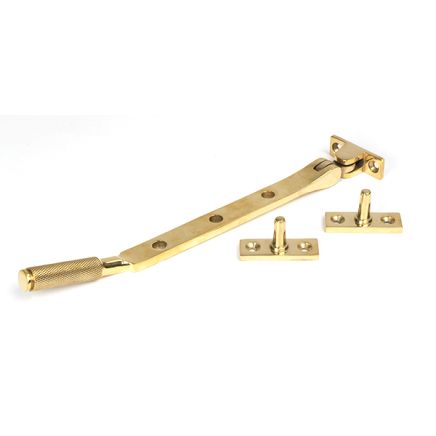 Polished Brass 8" Brompton Stay