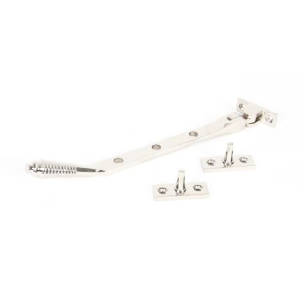 Polished Nickel 8" Reeded Stay